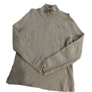 Polo by Ralph Lauren Gray Zip Up Sweater